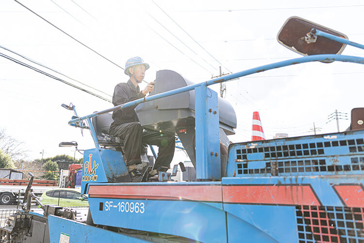 道路舗装工事